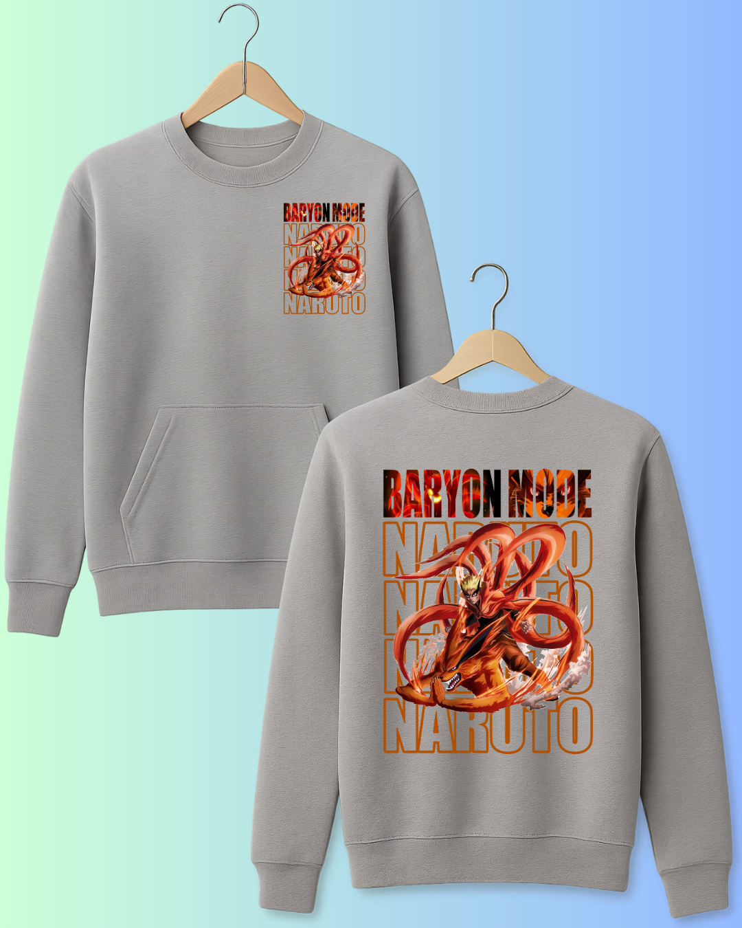 Naruto – Baryon Mode Inferno Tee 🔥