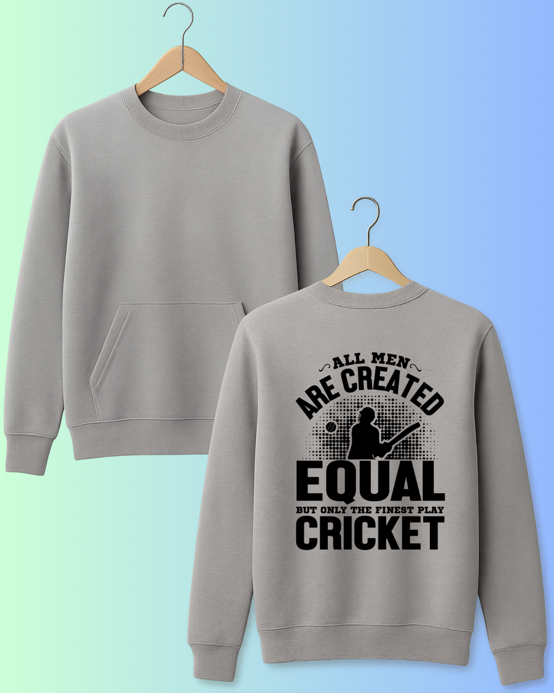 All Men Are Created Equal Cricket Design