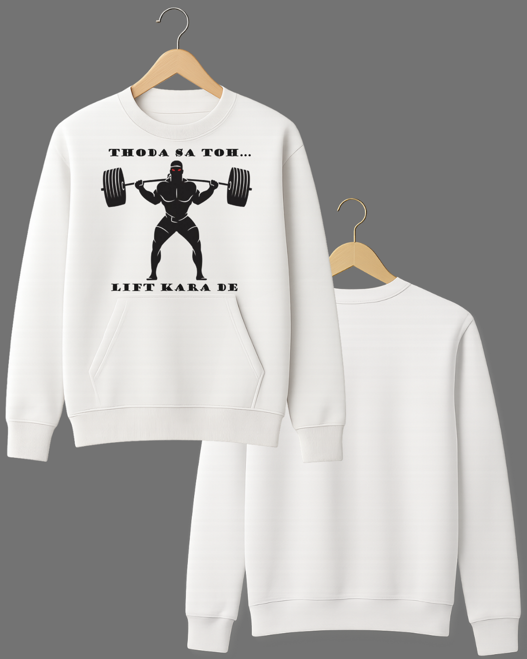 Thoda Sa Lift Karaa De – Gym Pun Edition Tee 💪🎵