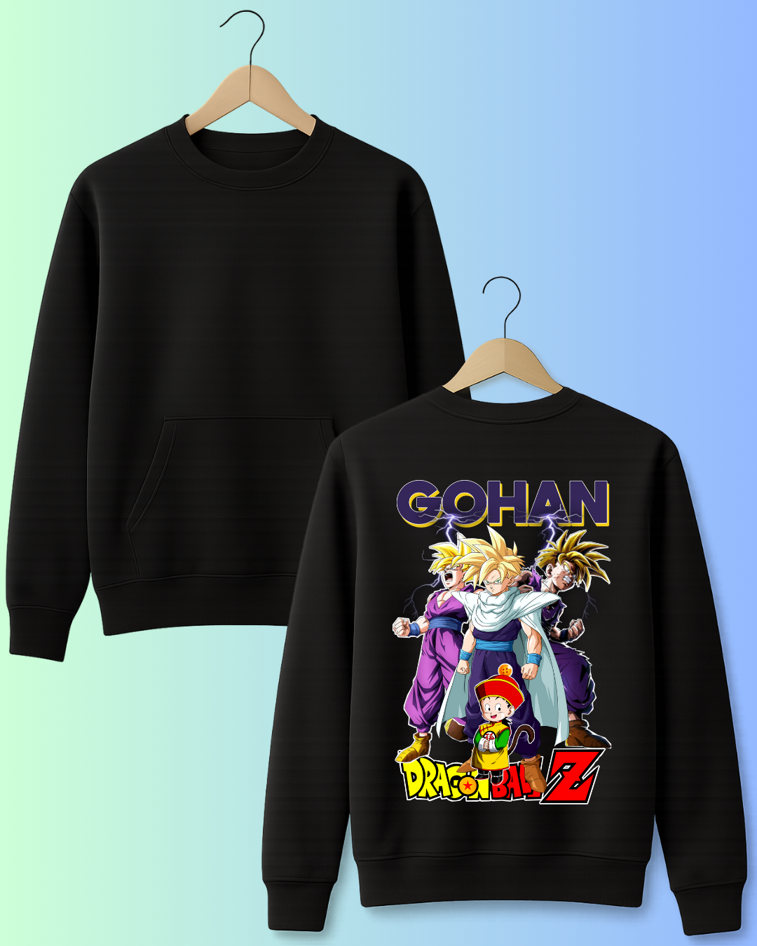 Gohan Evolution – Dragon Ball Z Inspired Graphic