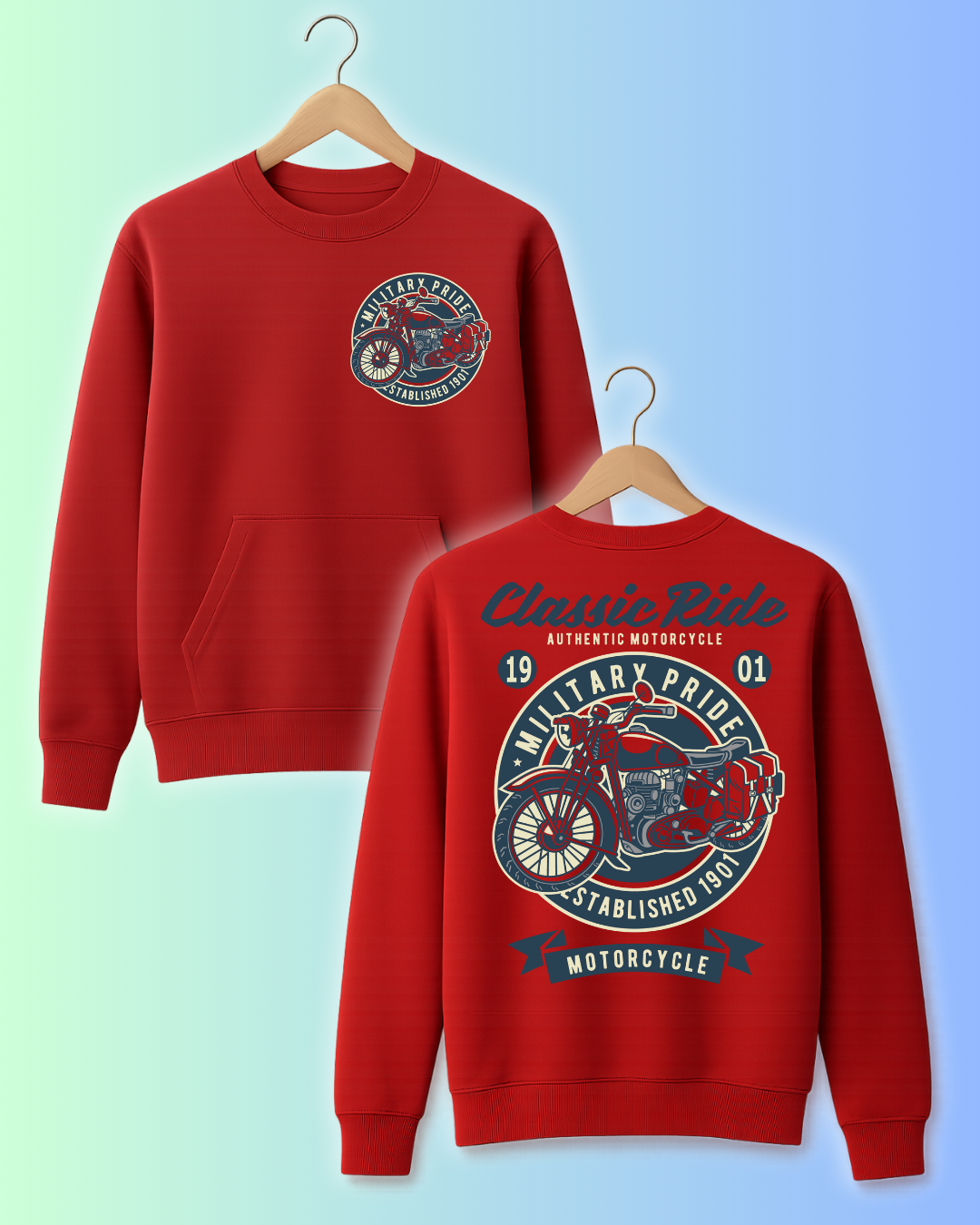 Classic Ride – Pride Motorcycle Graphic