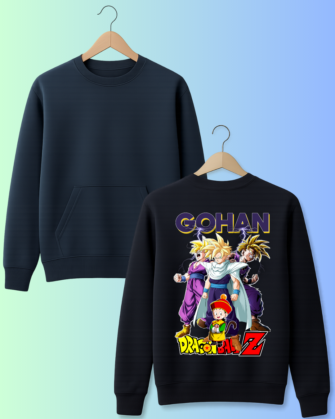 Gohan Evolution – Dragon Ball Z Inspired Graphic