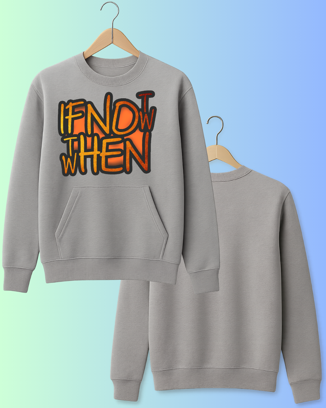 If Not Now Then When – Urban Graffiti Motivation