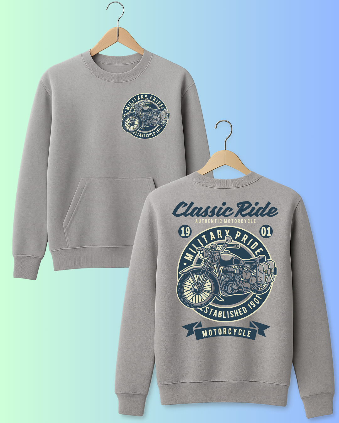 Classic Ride – Pride Motorcycle Graphic