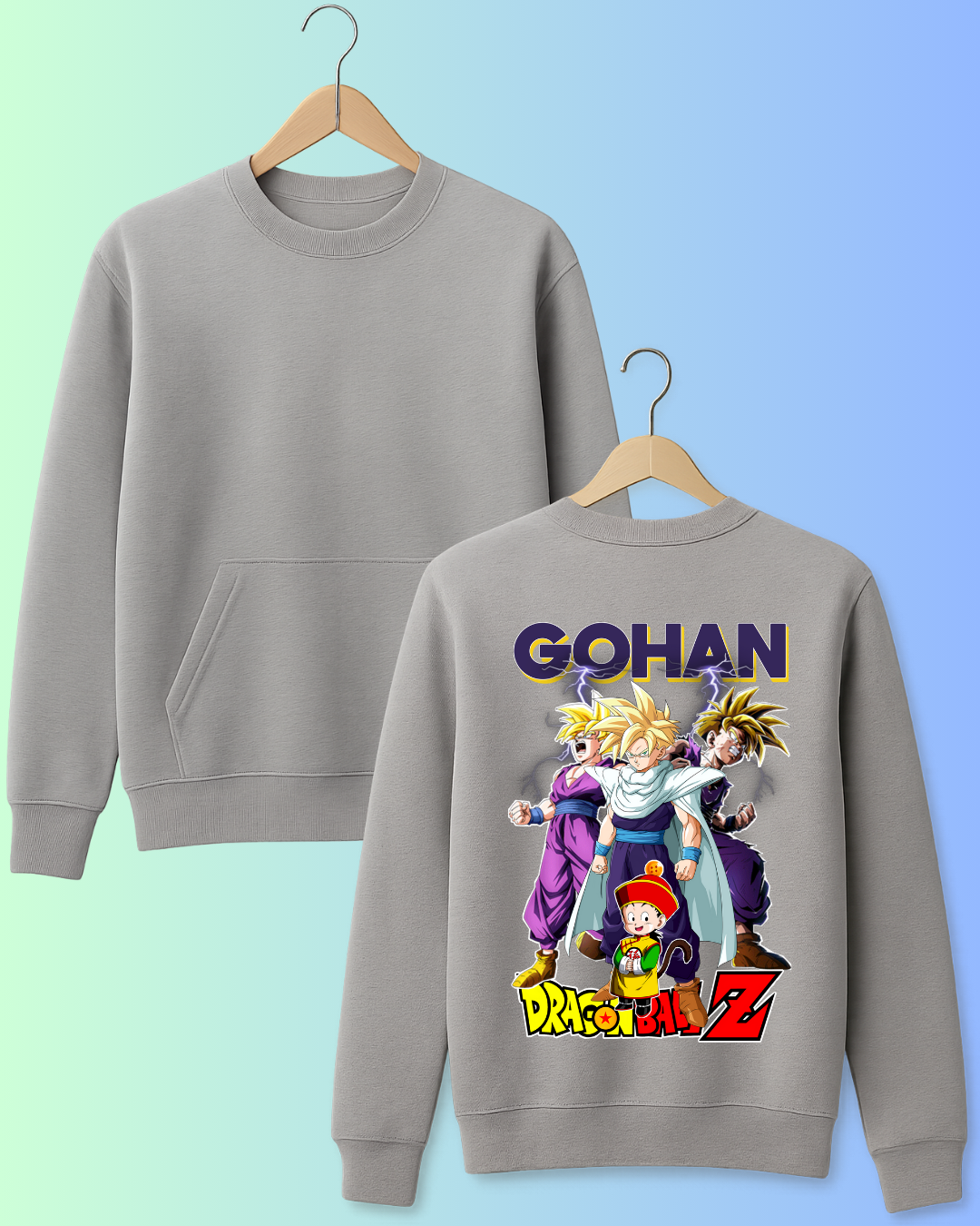 Gohan Evolution – Dragon Ball Z Inspired Graphic