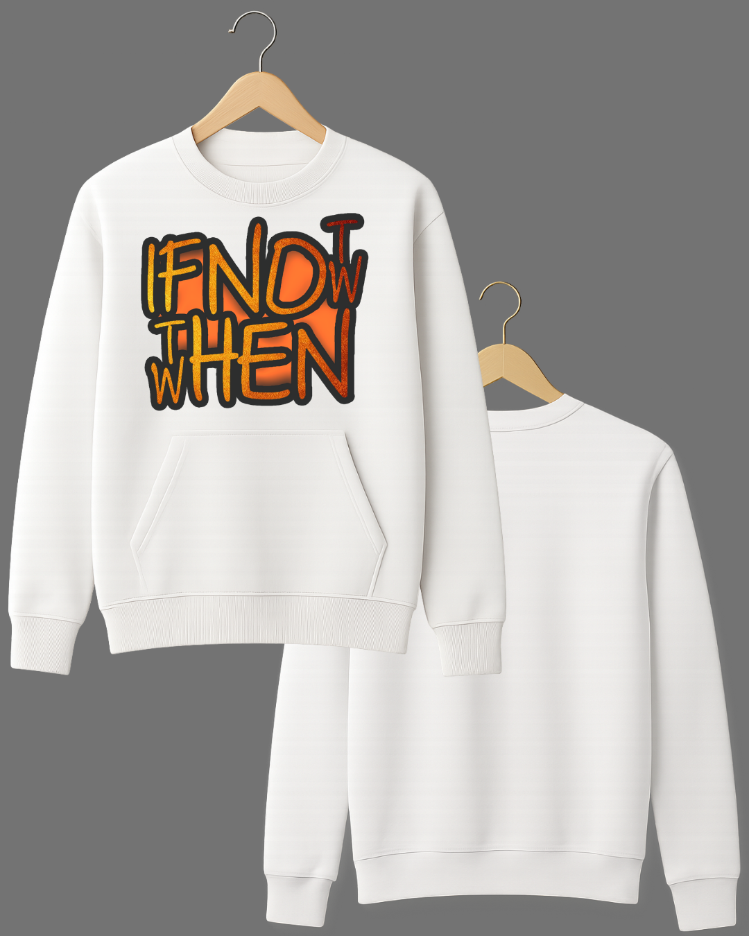 If Not Now Then When – Urban Graffiti Motivation