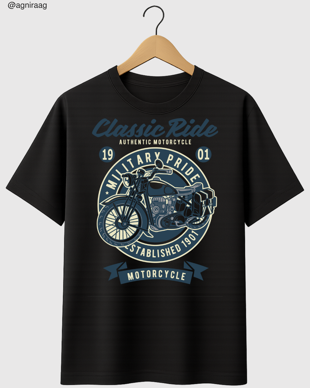 Classic Ride – Pride Motorcycle Graphic