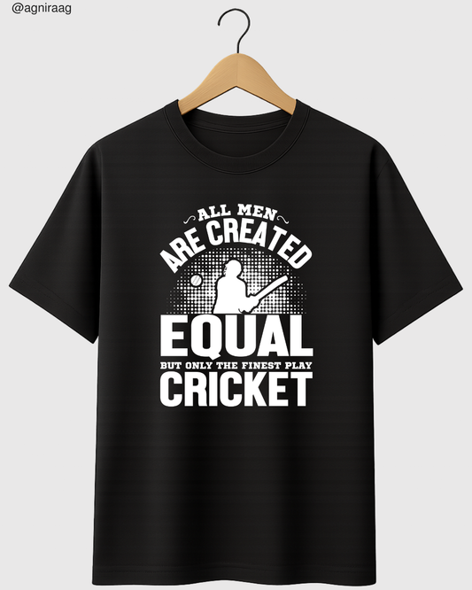 All Men Are Created Equal Cricket Design