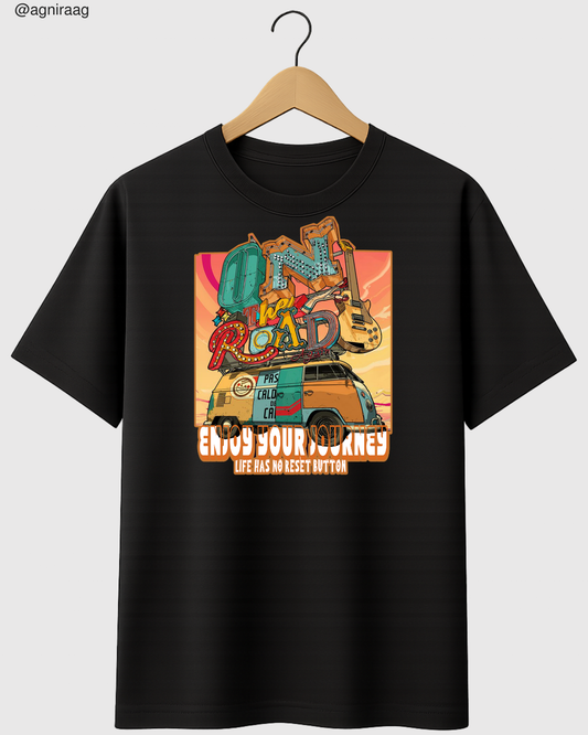 On The Road – Retro Van Adventure Tee 🌅