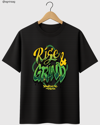 Rise & Grind – Hustle Graffiti Streetwear