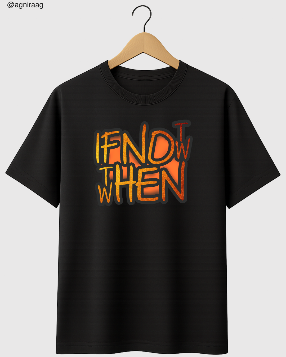 If Not Now Then When – Urban Graffiti Motivation