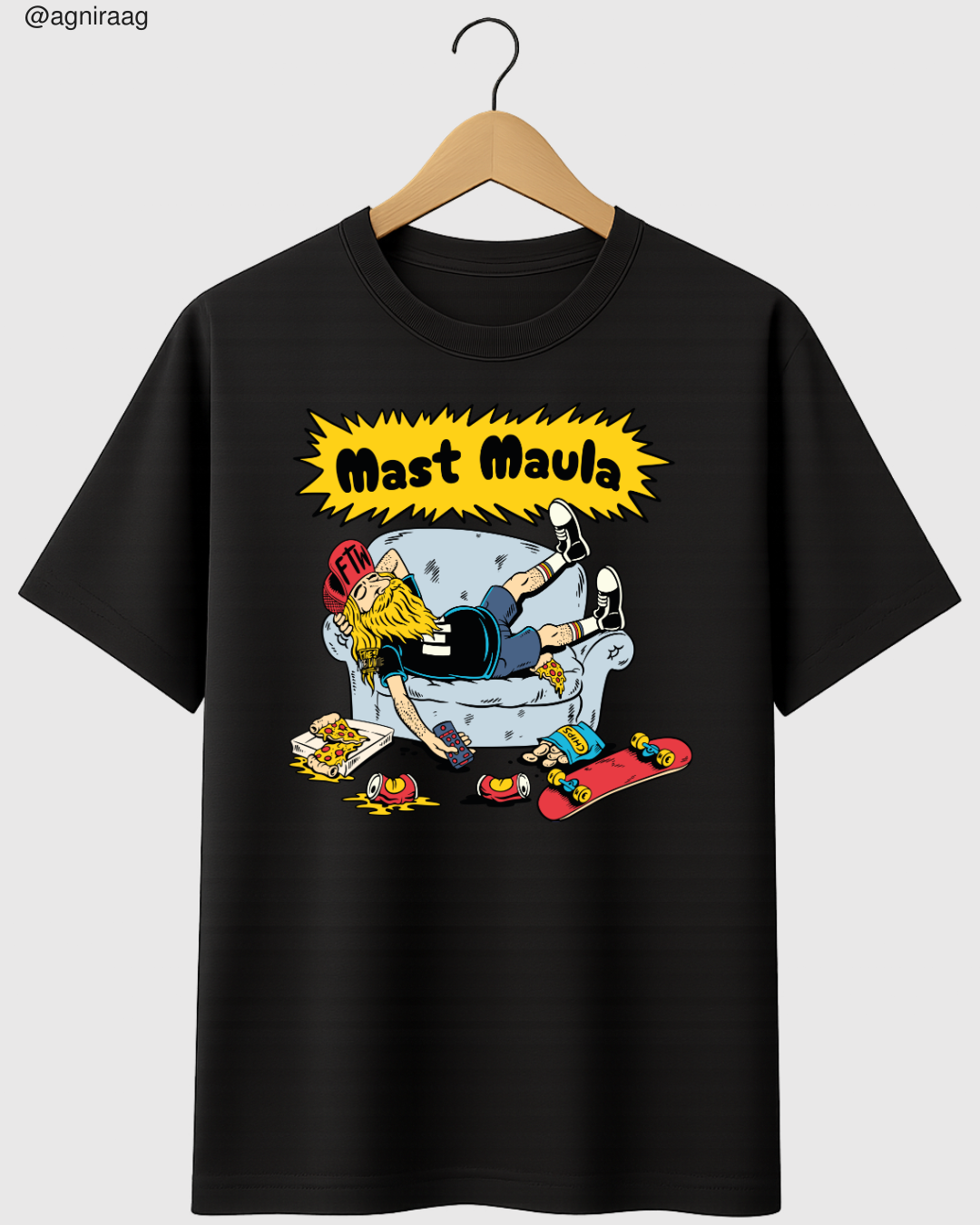 Mast Maula – Carefree Vibes Graphic