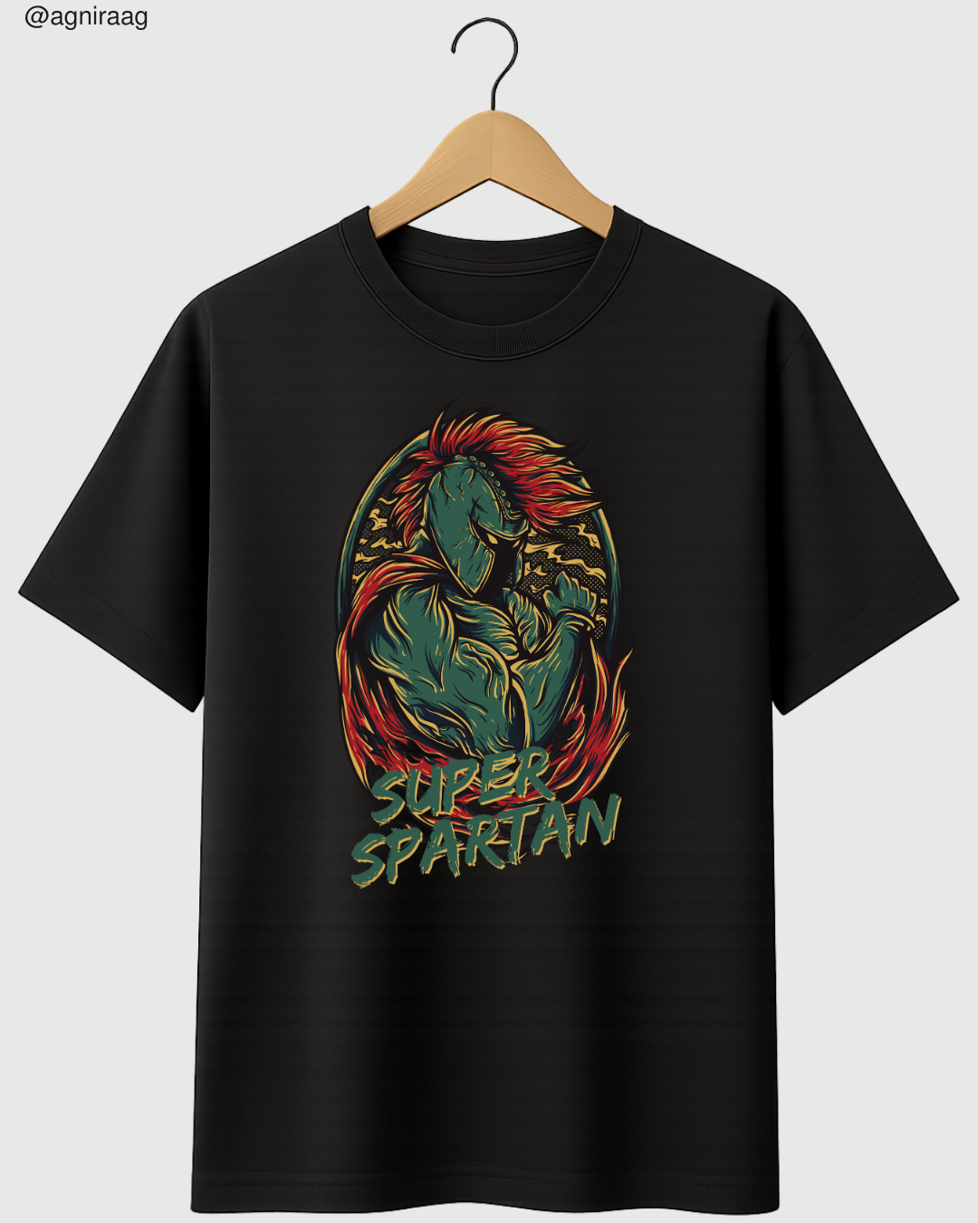 “Super Spartan” Graphic Streetwear