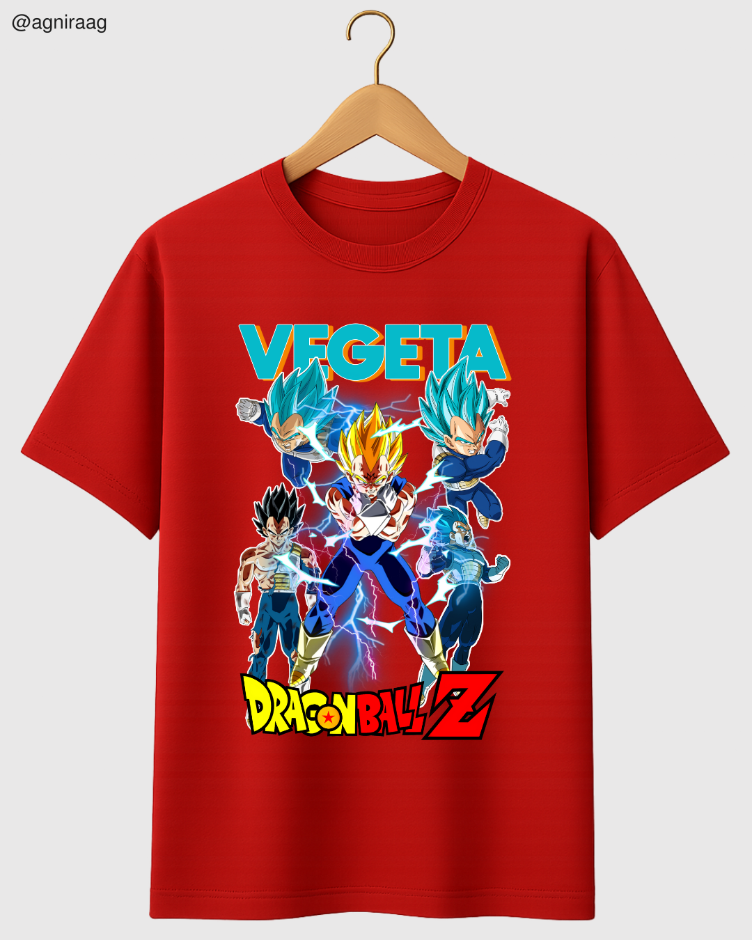 Dragon Ball Z – Prince Vegeta Transformation Journey