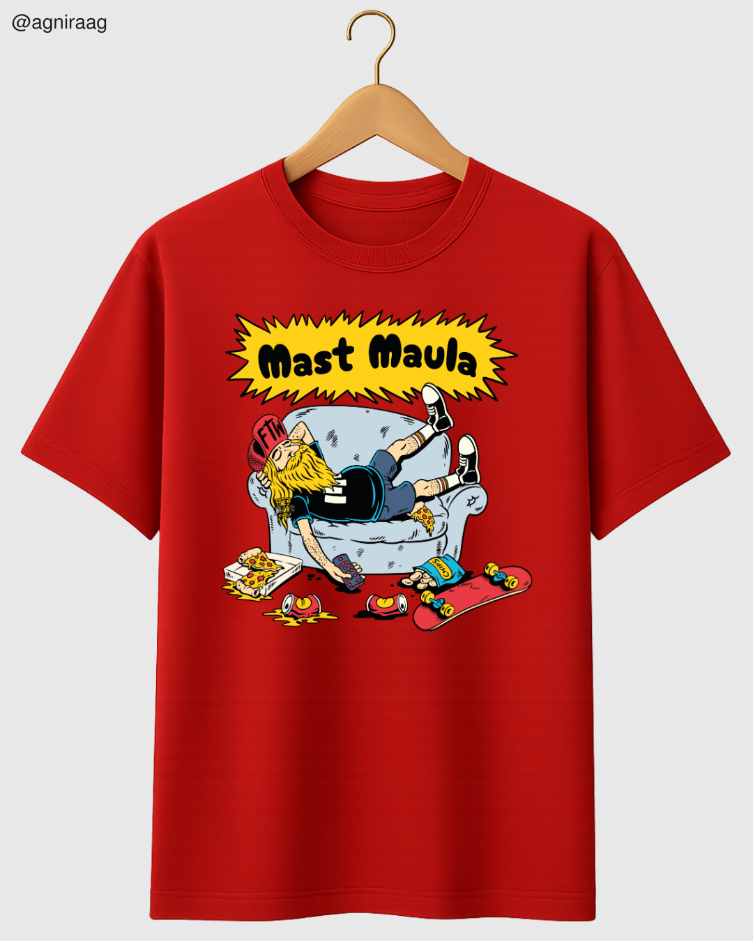 Mast Maula – Carefree Vibes Graphic