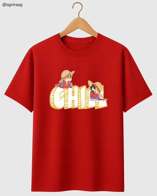CHILL – One Piece Vibes Streetwear Tee