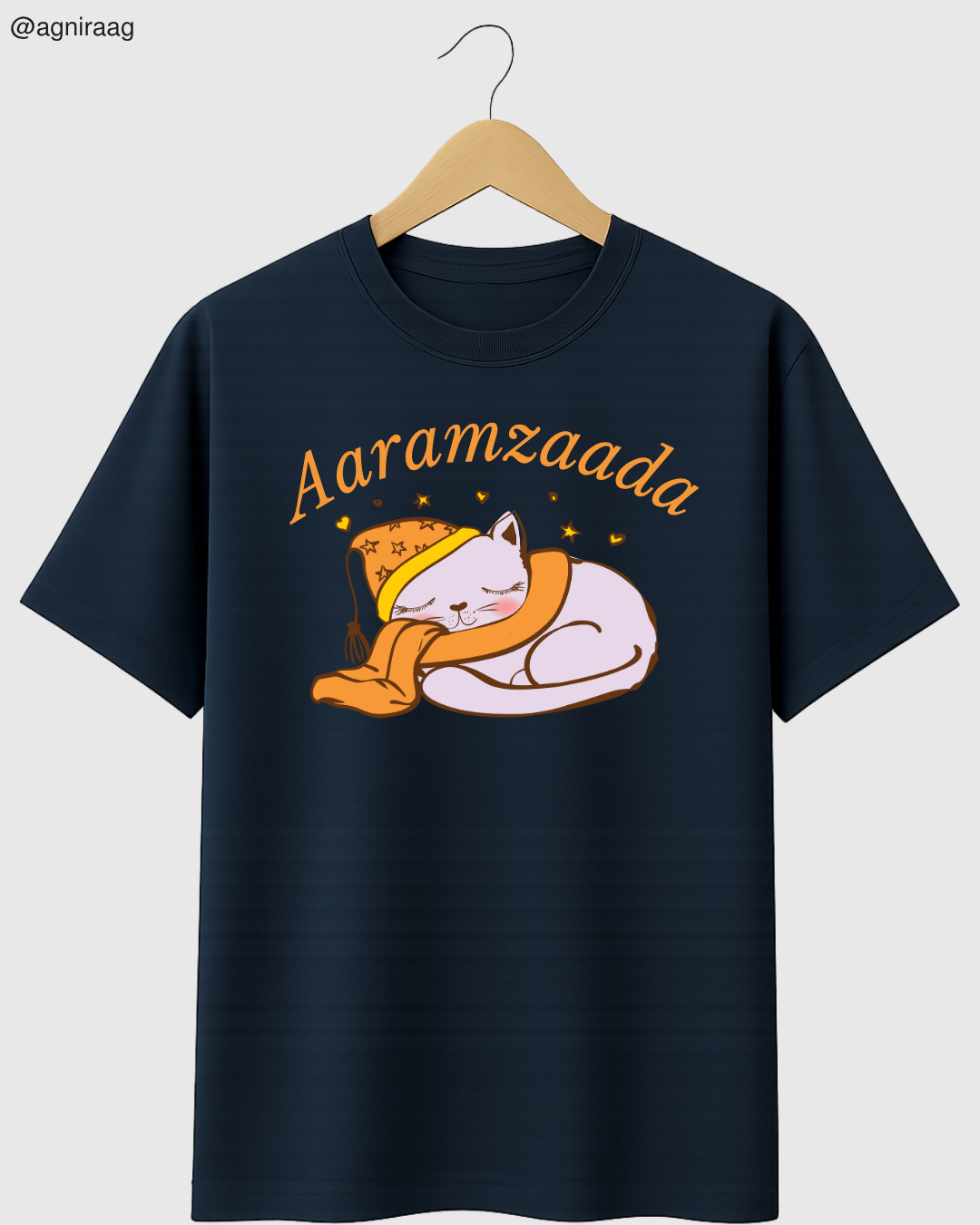 Aaramzaada – The Cozy Dreamer Tee