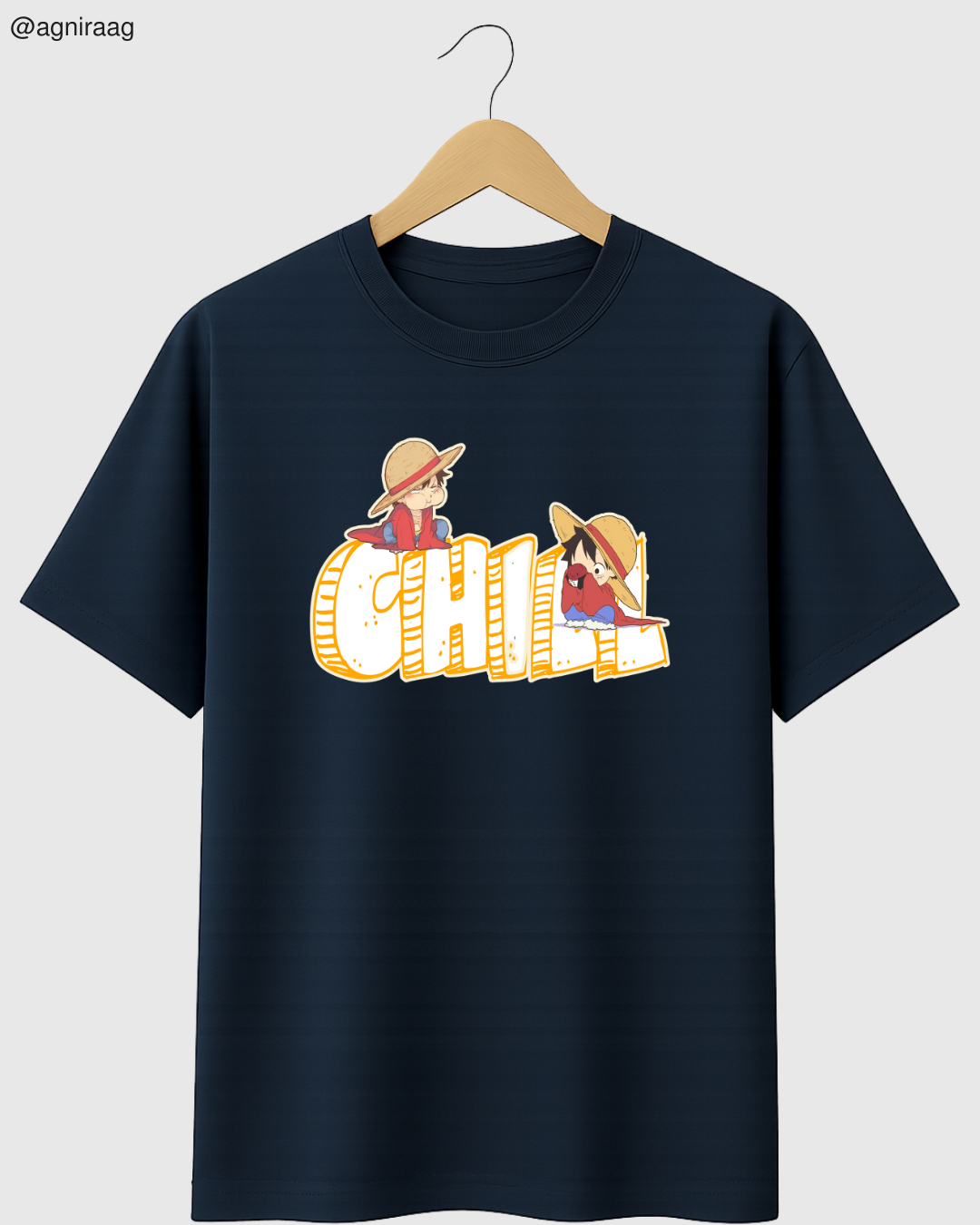 CHILL – One Piece Vibes Streetwear Tee
