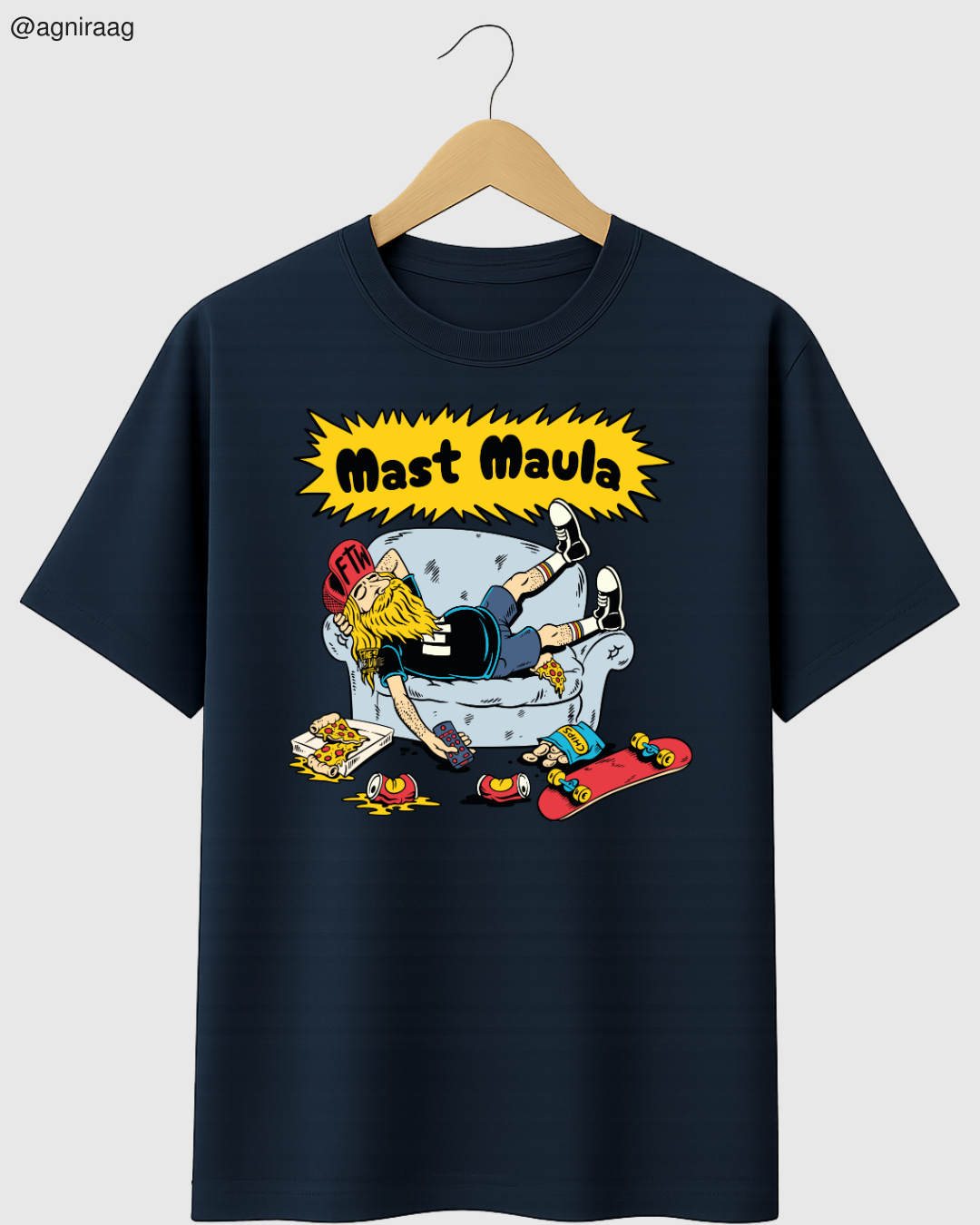 Mast Maula – Carefree Vibes Graphic