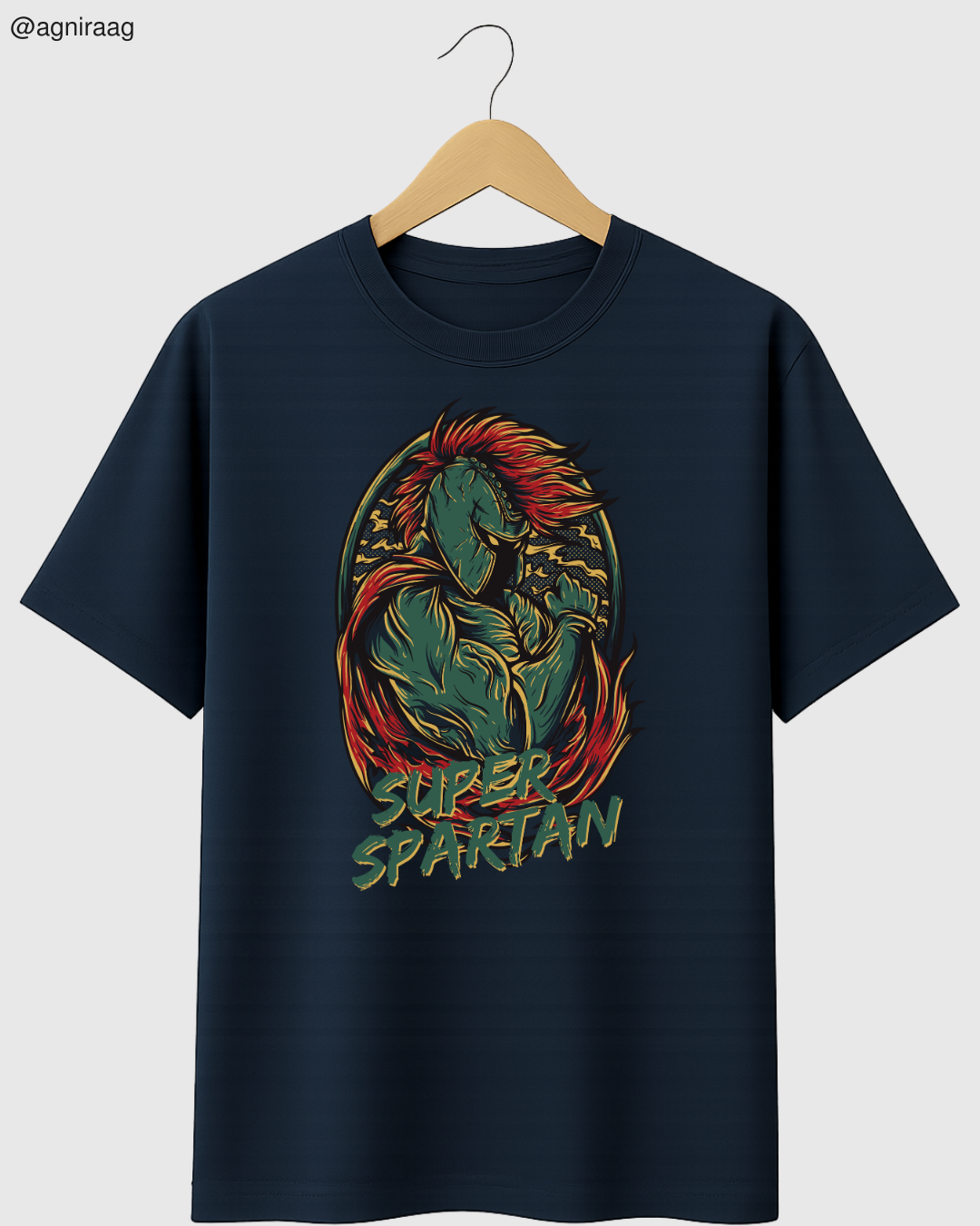 “Super Spartan” Graphic Streetwear