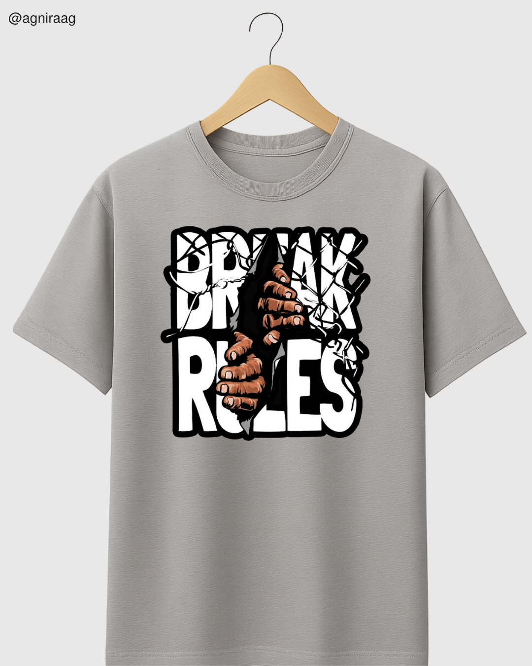Break Rules – Bold Graphic Streetwear