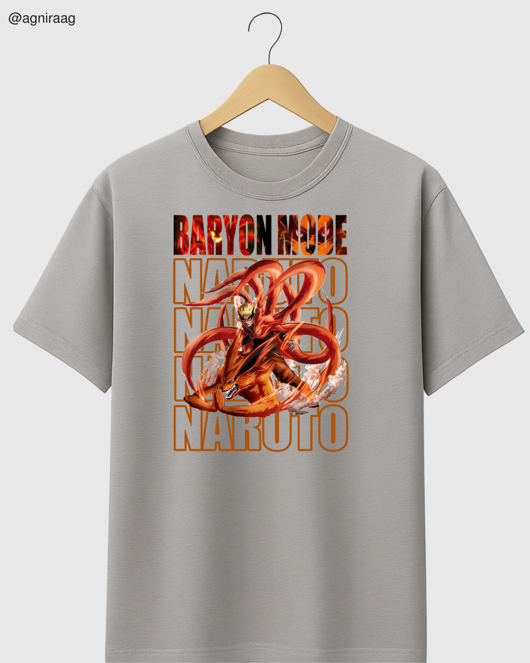 Naruto – Baryon Mode Inferno Tee 🔥