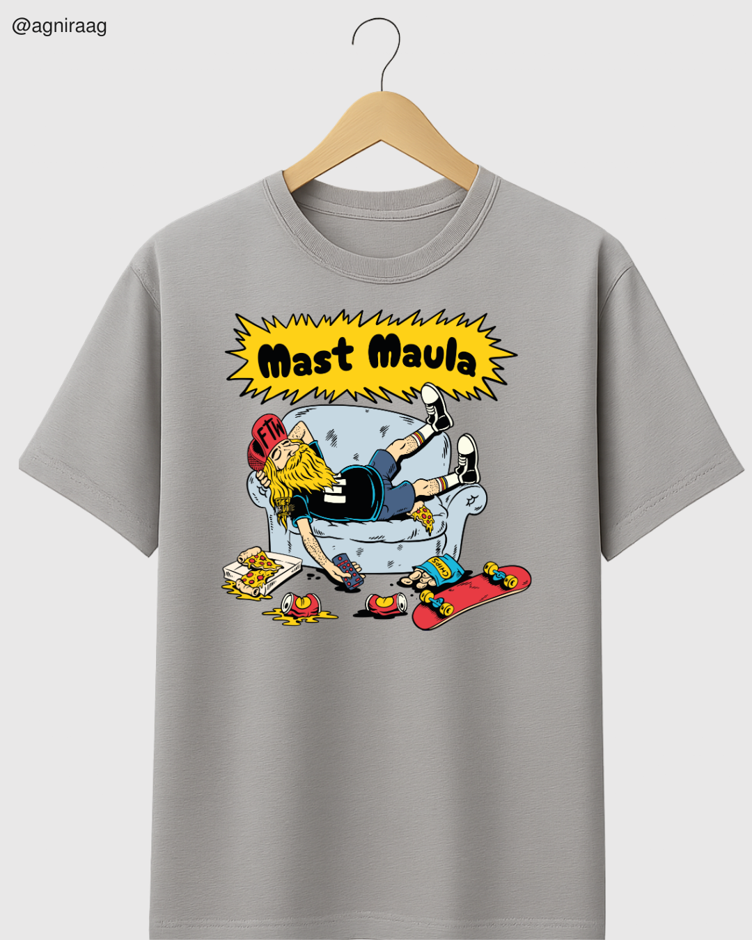 Mast Maula – Carefree Vibes Graphic