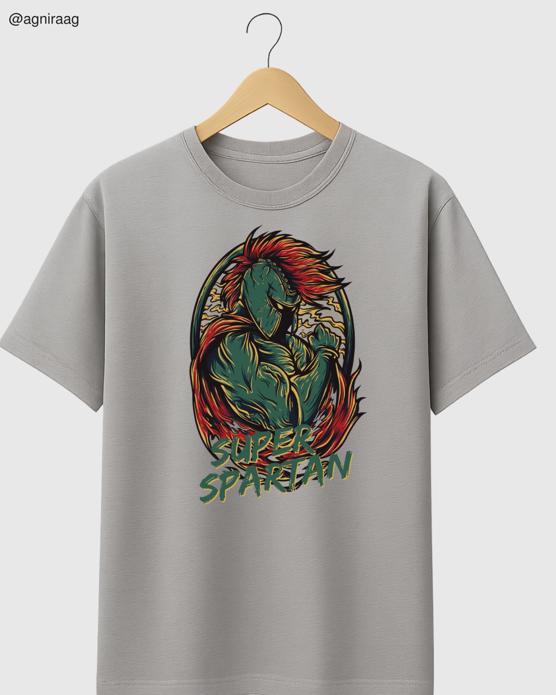 “Super Spartan” Graphic Streetwear